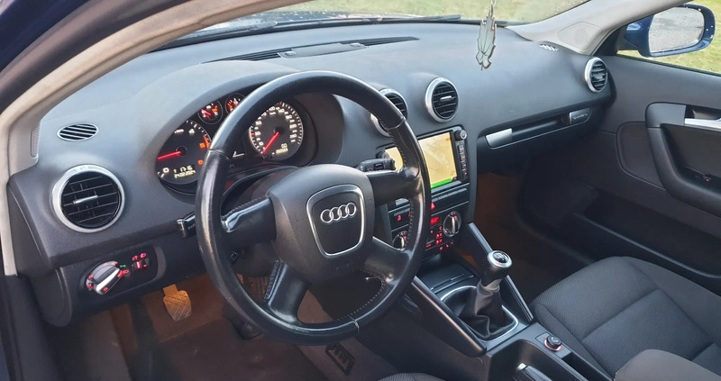 Audi A3 cena 31999 przebieg: 260569, rok produkcji 2010 z Piotrków Kujawski małe 781